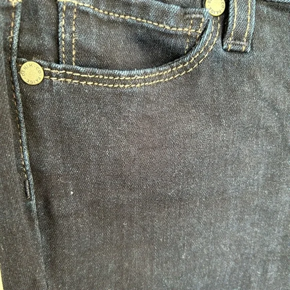 Women's Paige Verdugo Ankle Dark Blue Jeans - Picture 2 of 8